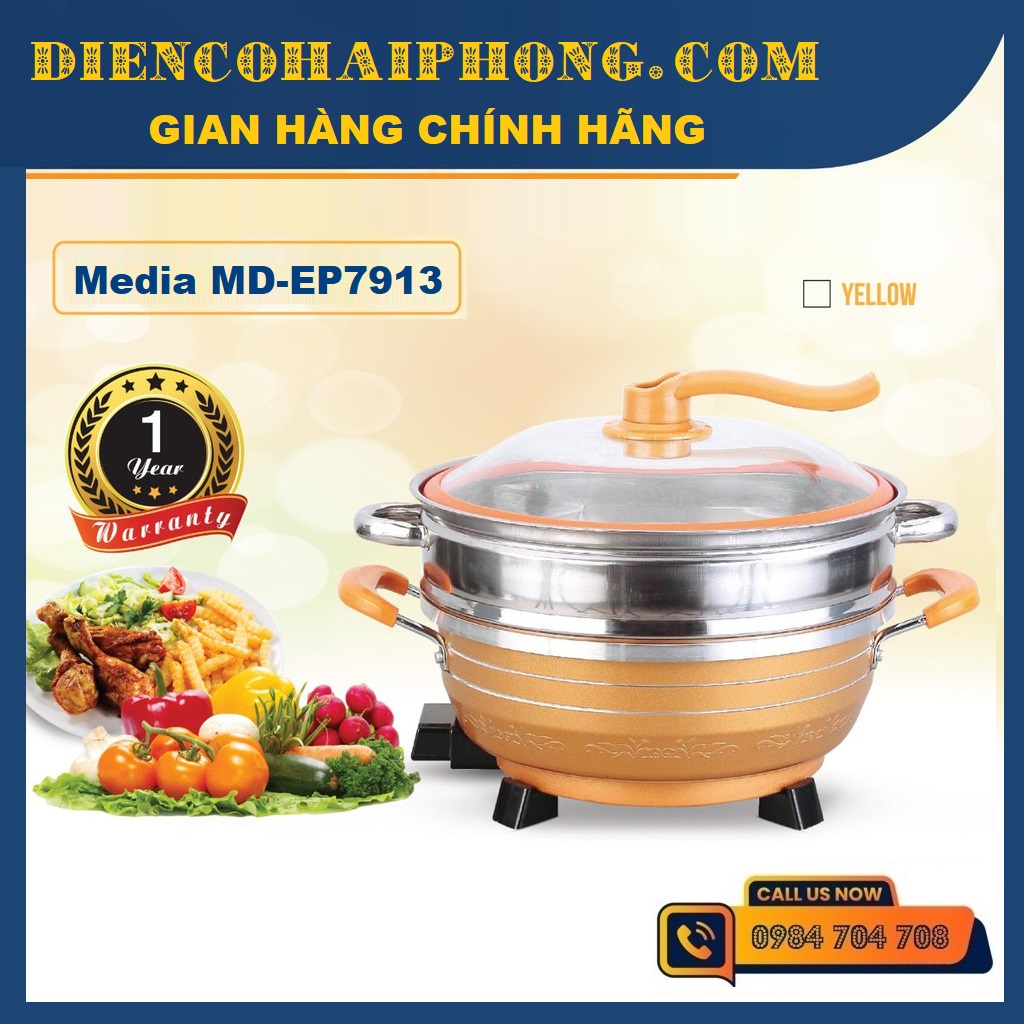 Chảo Lẩu Đa Năng Media MD-EP7913