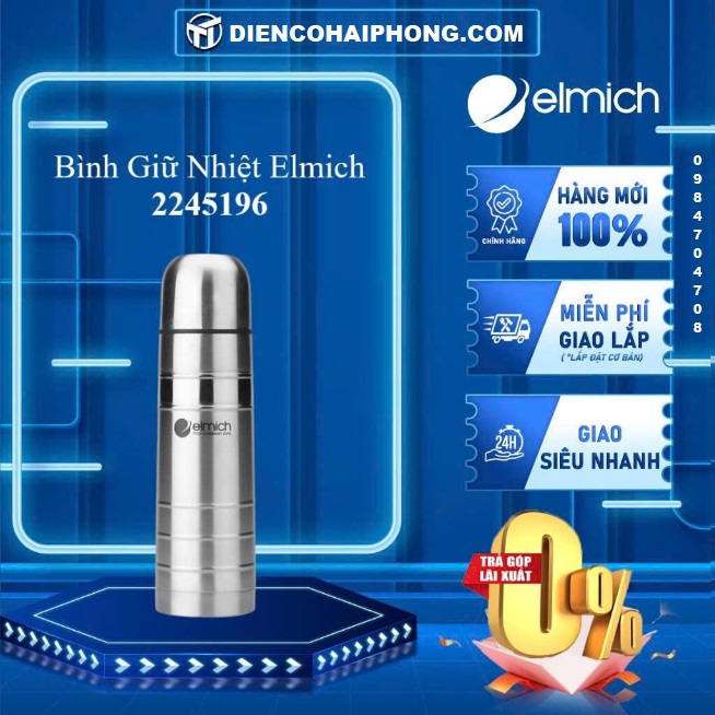 Bình giữ nhiệt inox Elmich-2245198 1 lít
