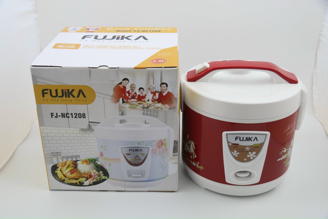 27492a70bda1ef9346461d842af5db87 Nồi Cơm Điện Nắp Gài FUJIKA FJ-NC1208 (1.2 lít) - Màu Ngẫu Nhiên - Hàng Chính Hãng