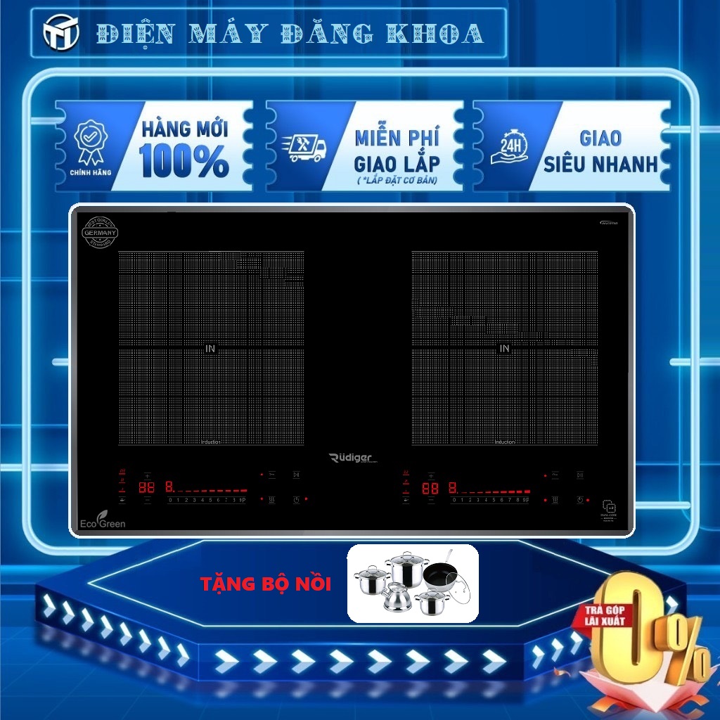 Bếp từ Rudiger RIC-T66 ( TẶNG BỘ NỒI )