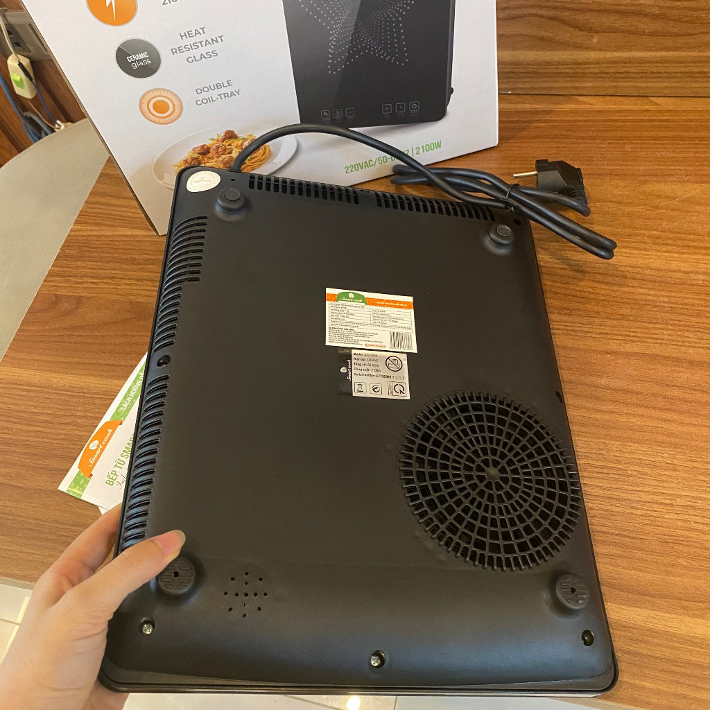 Bếp điện từ cảm ứng Elmich Smartcook ICS-3869 công suất 2100W