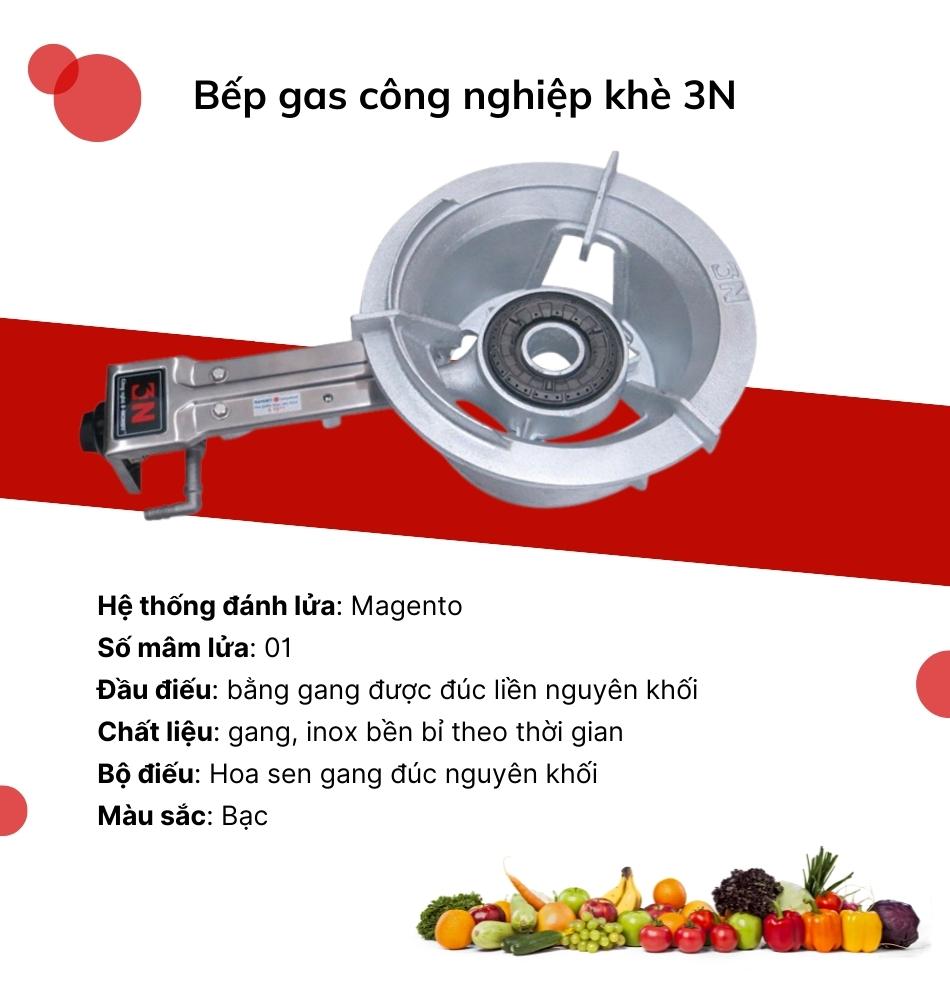 bep-khe-3n202 Gas Văn Lộc