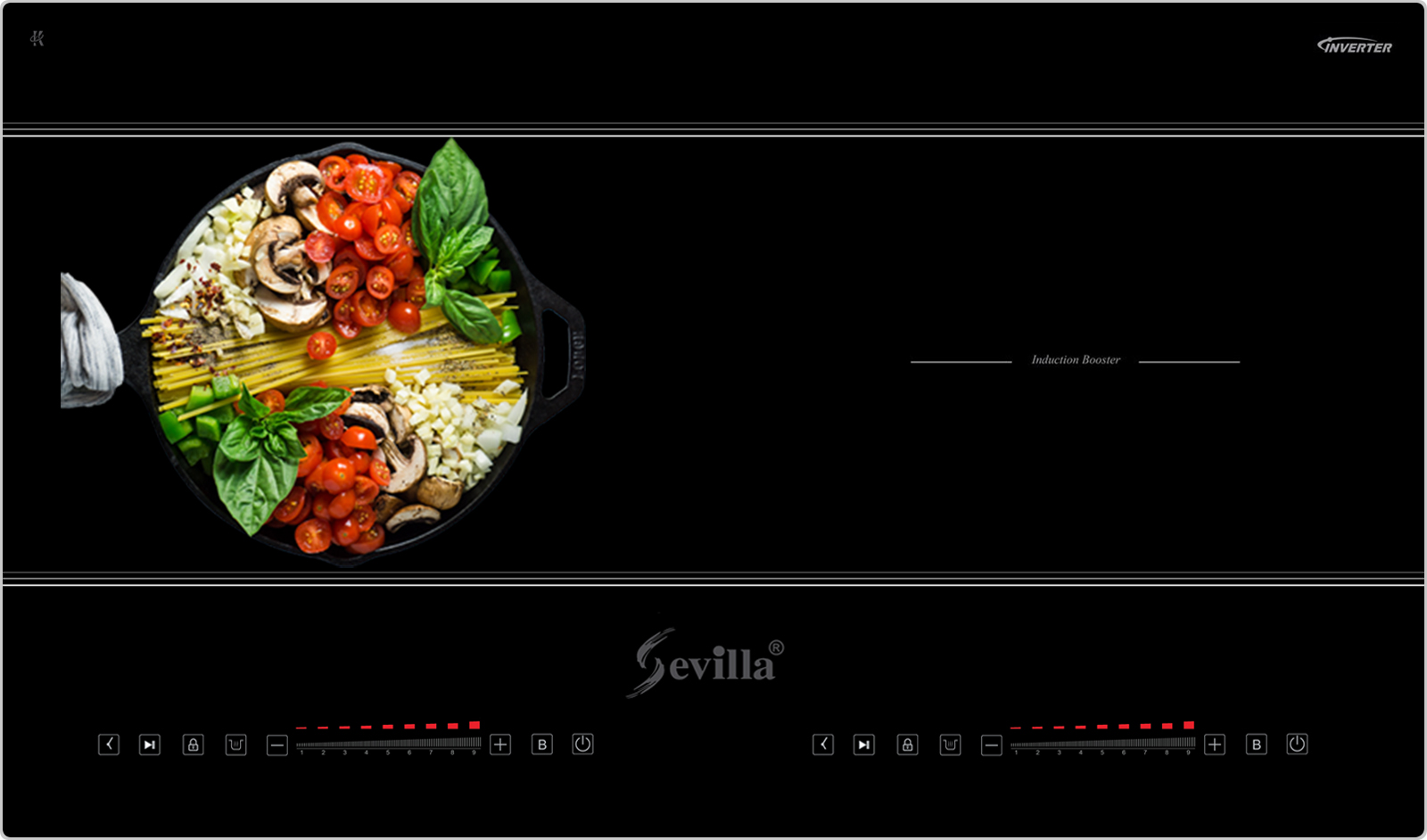 Bếp từ Sevilla SV-TA60 trang bị nhiều tiện ích Bếp từ Sevilla SV-TA60 trang bị nhiều tiện ích