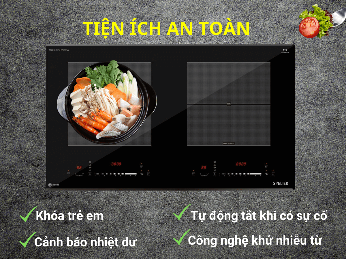 Bếp từ Spelier SPM-T79K Plus