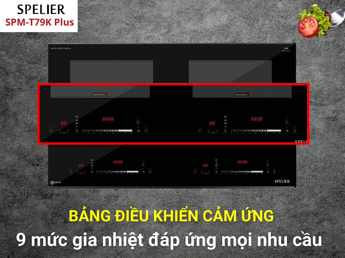 Bếp từ Spelier SPM-T79K Plus