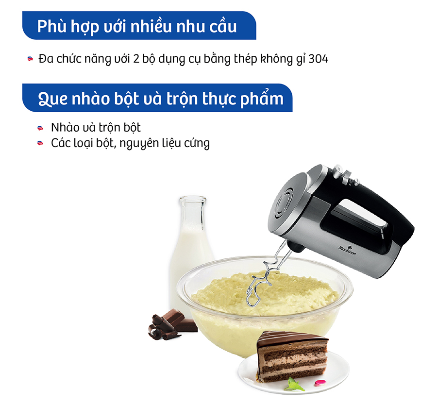 Máy Đánh Trứng Bluestone HMB-6333S