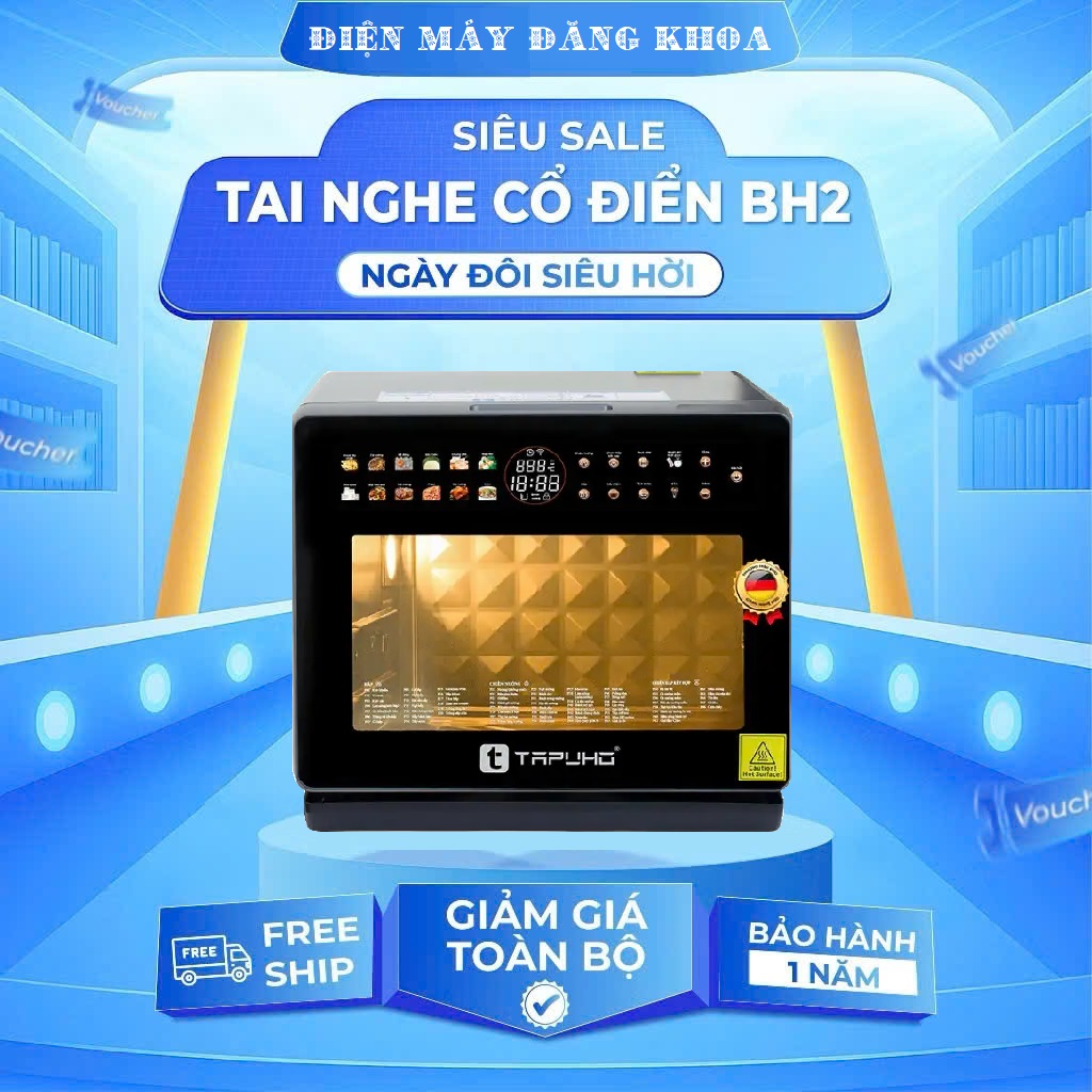 NỒI CHIÊN HƠI NƯỚC TAPUHO TMC20 PrimeAI tặng găng tay