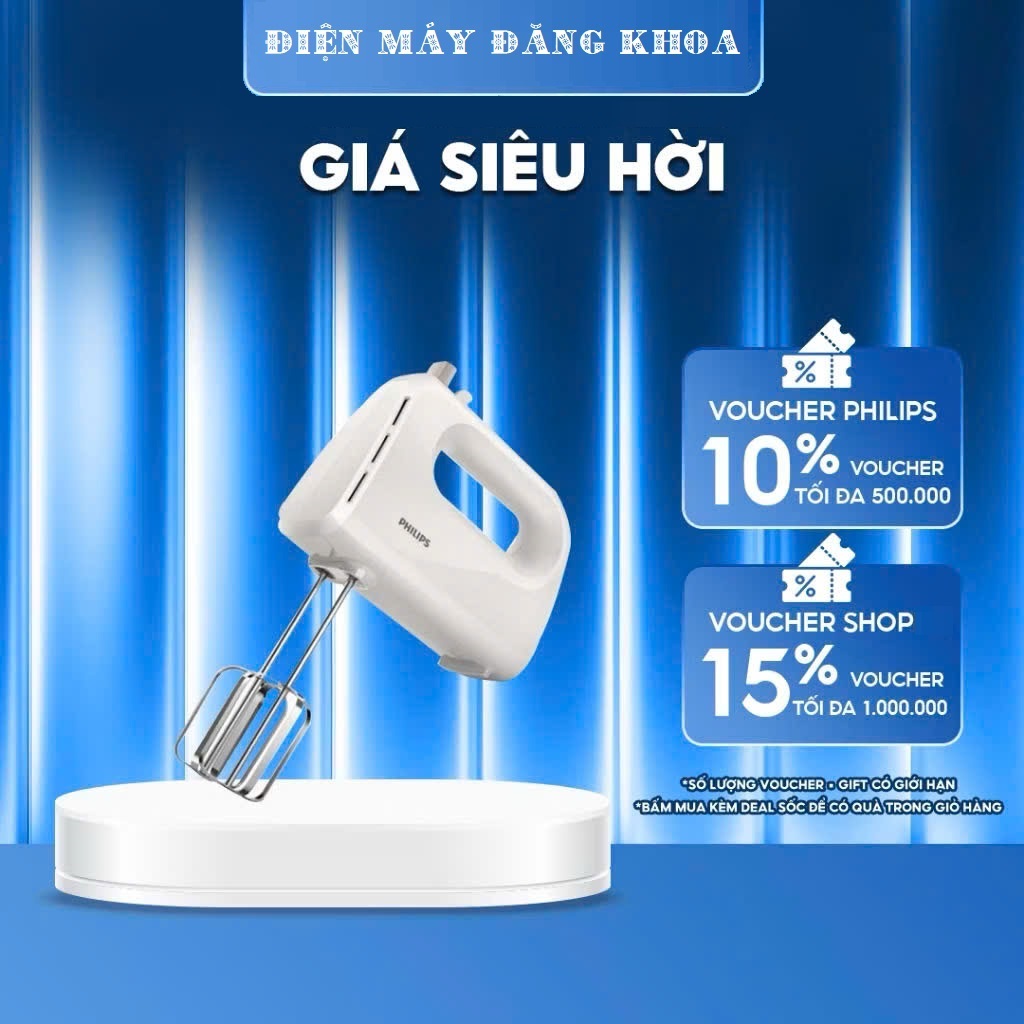 Máy Đánh Trứng Philips HR3705 (300W)