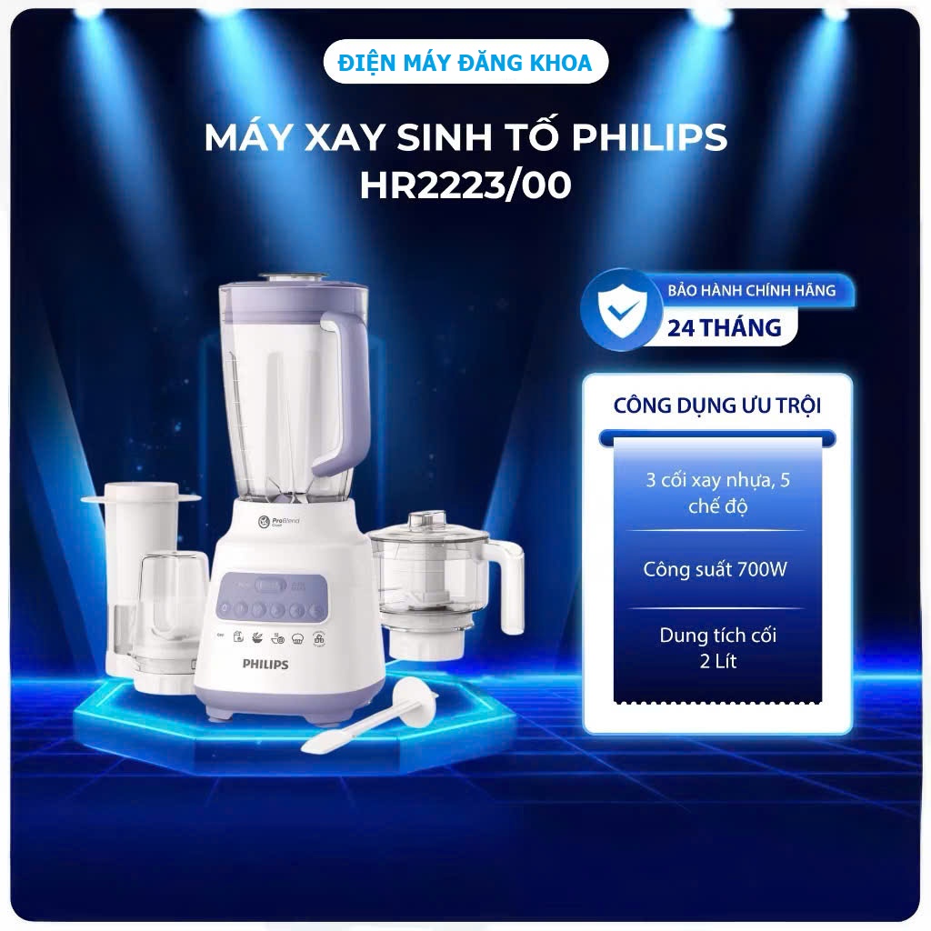 Máy xay sinh tố Philips HR2223/00 700w