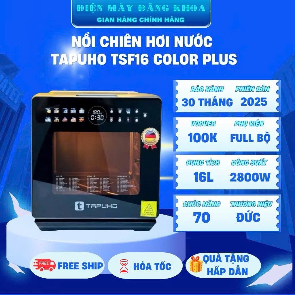 Nồi Chiên Hấp Đa Năng OLIVO SF1600