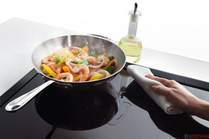 Lưu ý khi sử dụng bếp từ Bosch 