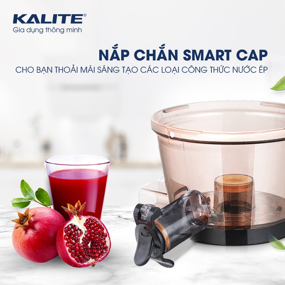 máy ép chậm kalite kl-565 nắp chắn