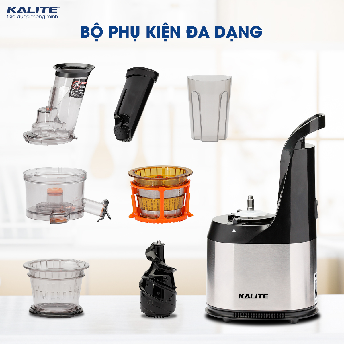 máy ép chậm kalite kl-565 phụ kiện
