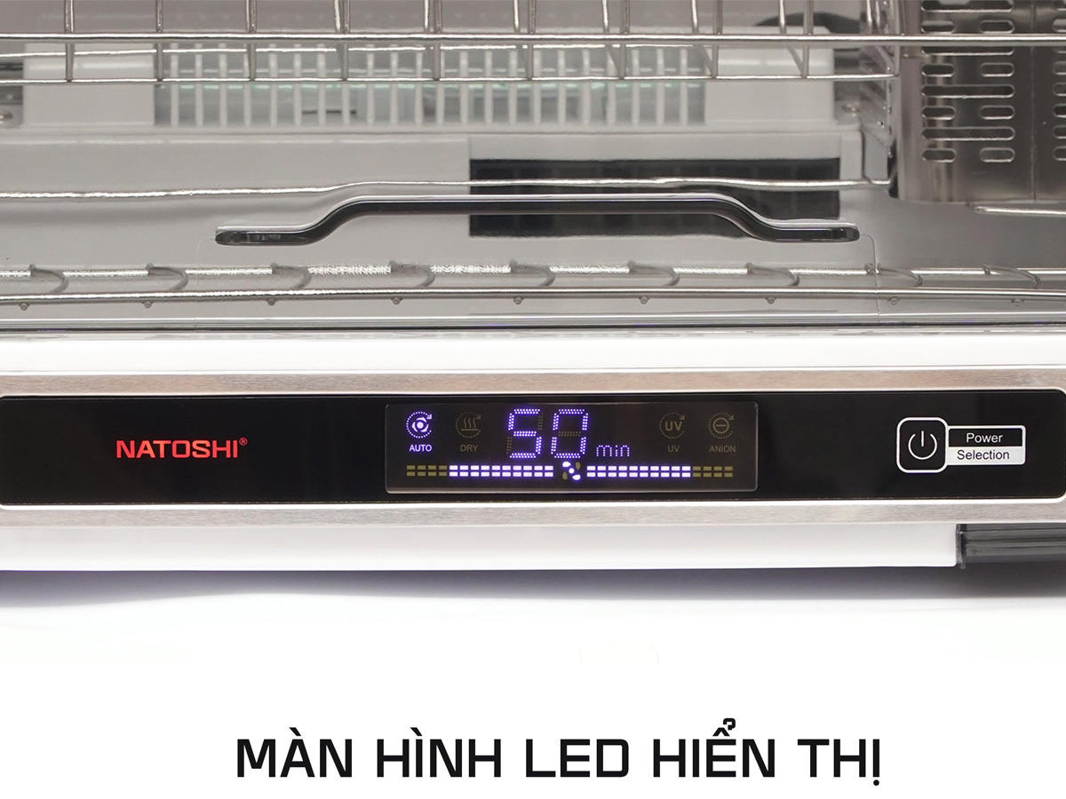 Màn hình hiển thị các chỉ số rõ ràng