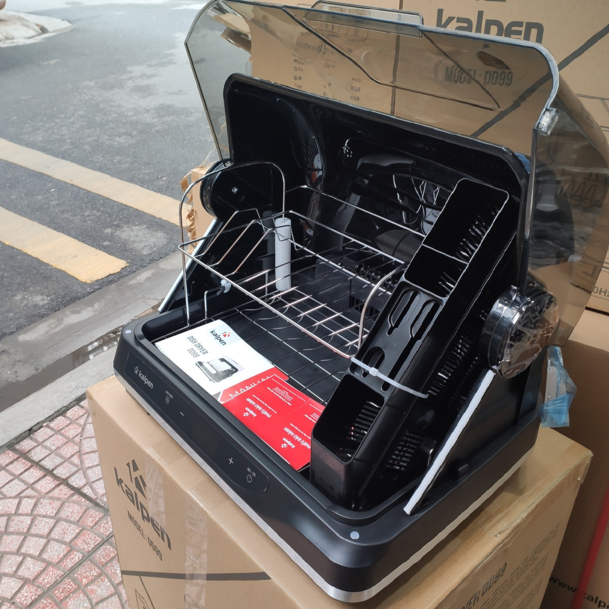 Máy sấy bát diệt khuẩn UV Kalpen DD99 dung tích 58L