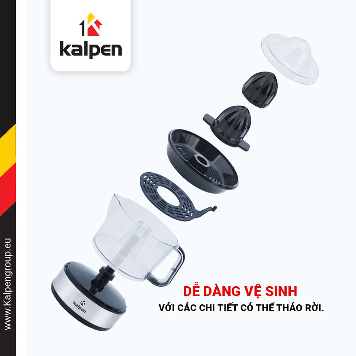Máy vắt cam Kalpen CJK-2681 dung tích 700ml