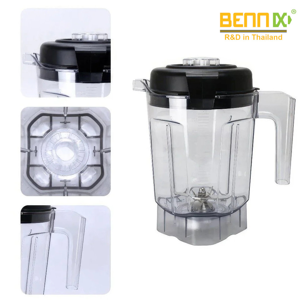 may-xay-cong-nghiep-bennix-bn-206bl-6 Máy xay sinh tố công nghiệp Bennix BN-206BL công suất 2200W