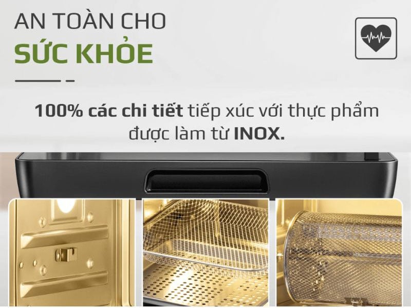 Nồi chiên hơi nước Olivo SF16 Pro - Hàng chính hãng