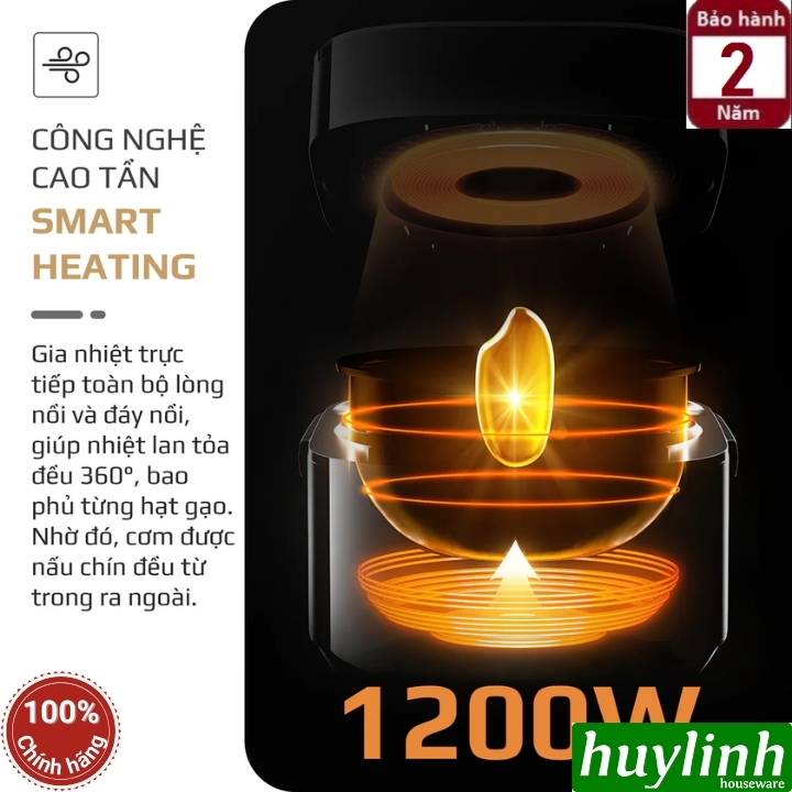 Nồi cơm điện cao tần Olivo RC-800IH 3