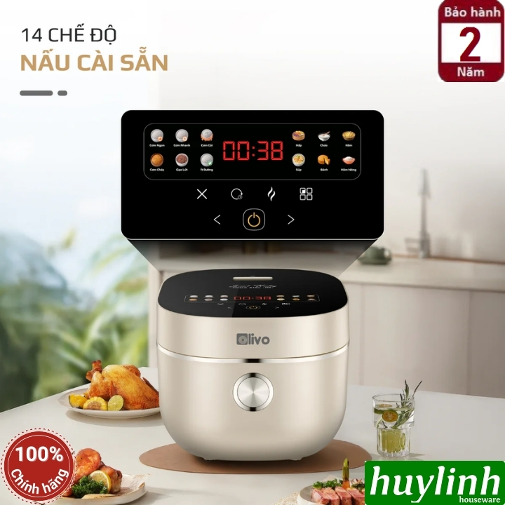 Nồi cơm điện cao tần Olivo RC-800IH 5