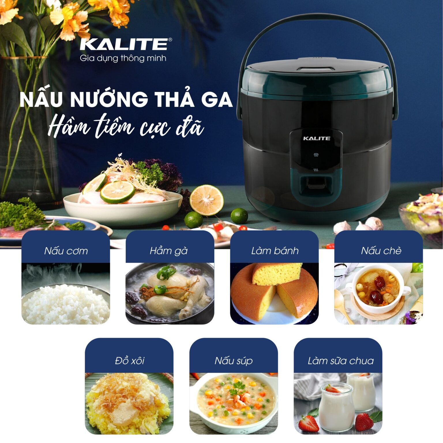 Nồi cơm điện Kalite KL 619 - hinh 02