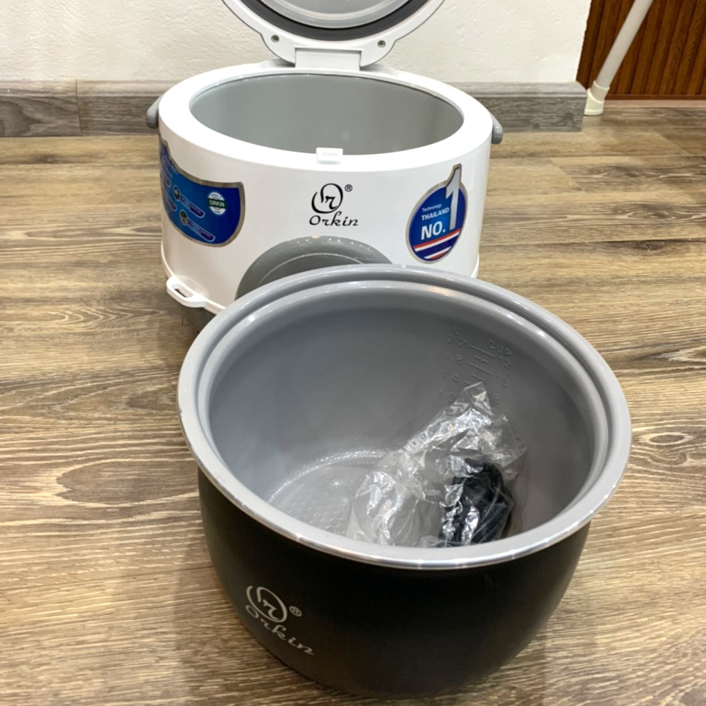 Nồi cơm điện ủ 3D Orkin Thái Lan 2,2L công suất 900W OR24, bảo hành 12 tháng