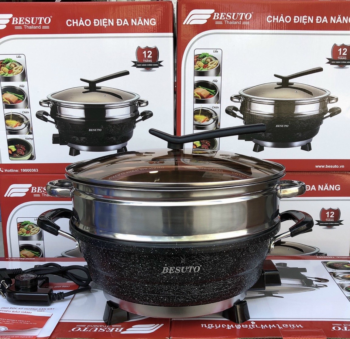 Nồi lẩu điện Besuto BST-076