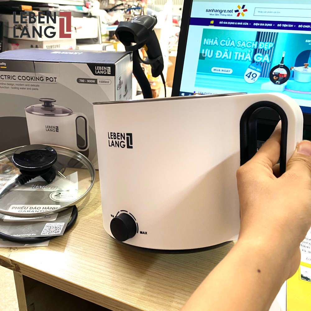 Nồi lẩu mini đa năng Lebenlang LBEC0808