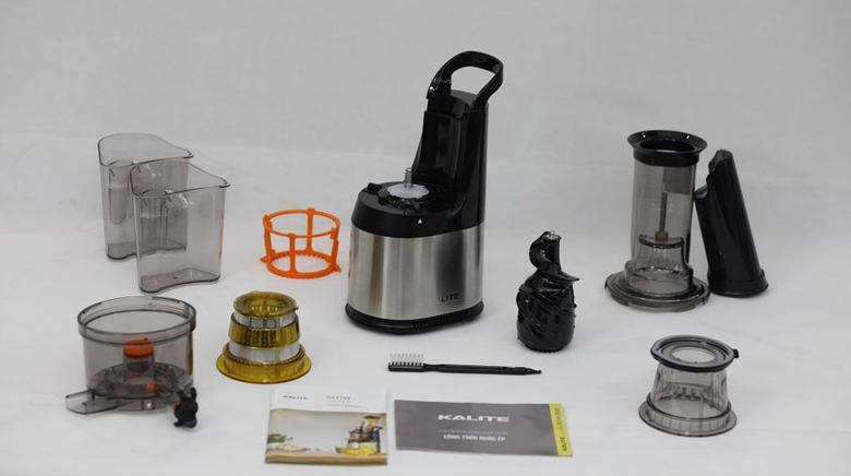 Dễ tháo lắp và vệ sinh - Máy ép chậm Kalite KL-565 Dễ tháo lắp và vệ sinh - Máy ép chậm Kalite KL-565
