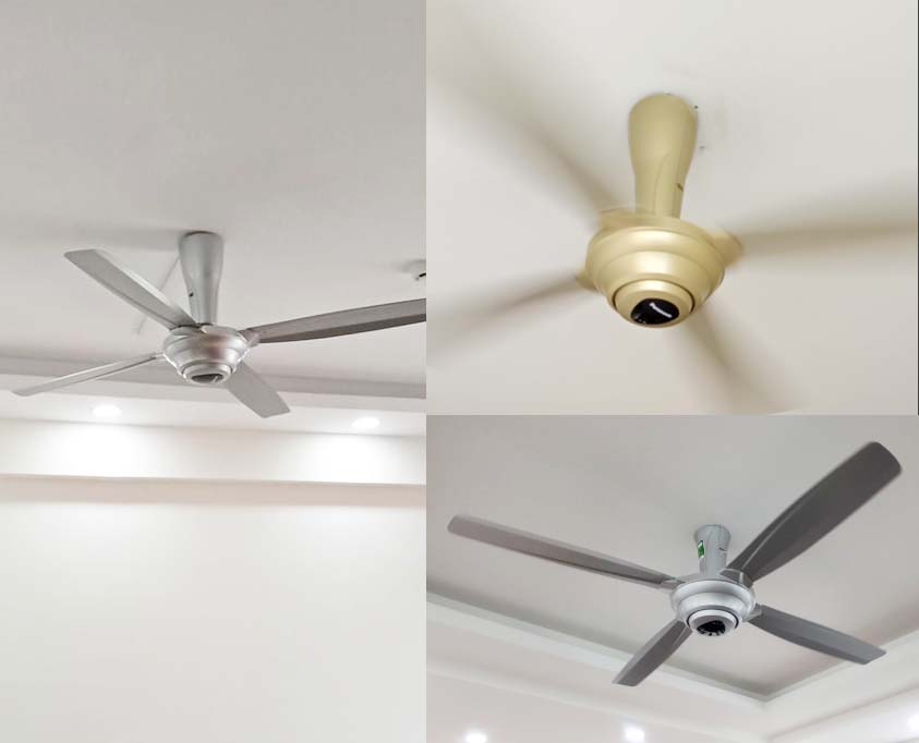 Quạt trần 4 cánh cao cấp Panasonic F-56MPG kèm điều khiển từ xa