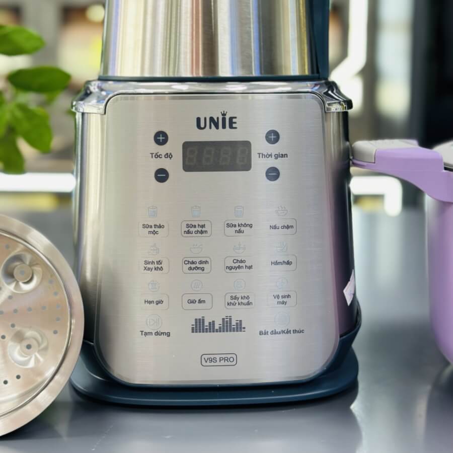 Review máy làm sữa hạt Unie V9S Pro - Động cơ