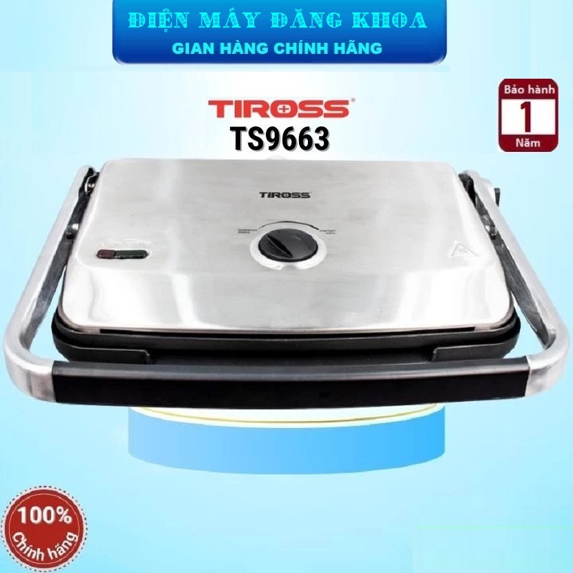Kẹp nướng đa năng Tiross TS9663 nướng 6 cái bánh