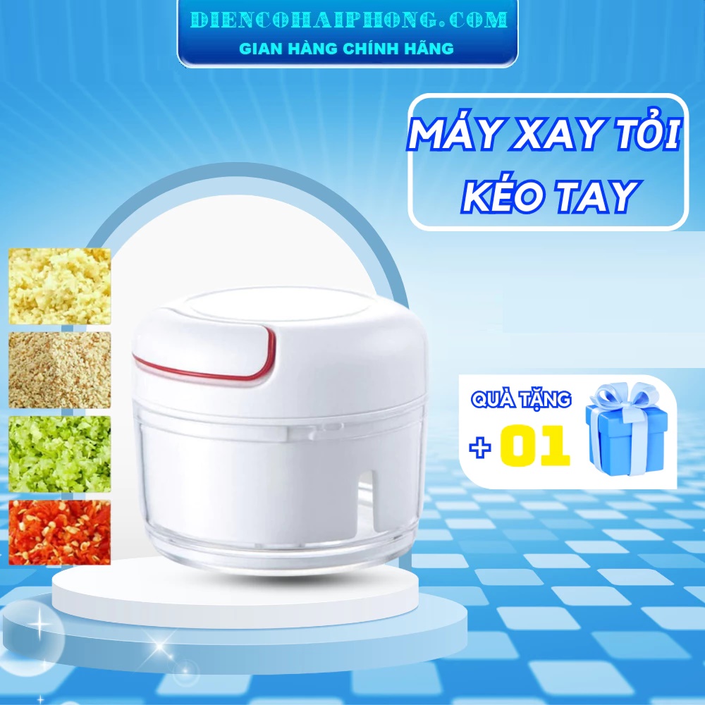 Dụng Cụ Xay Tỏi Ớt Mini Cầm Tay