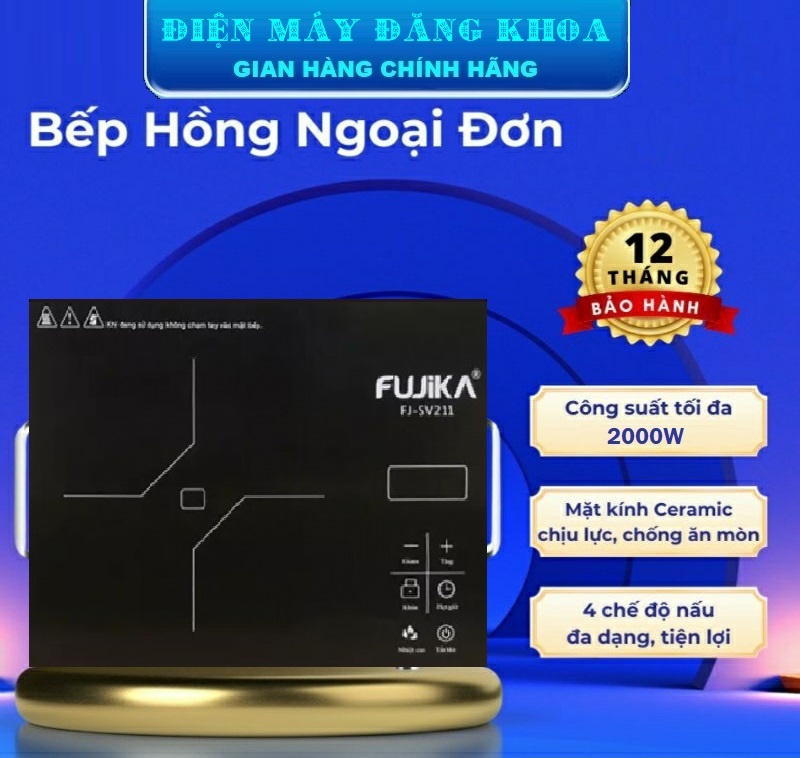 Bếp Hồng Ngoại Fujika FJ-SV211