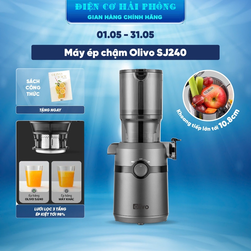 Máy Ép Chậm OLIVO Olivo SJ240