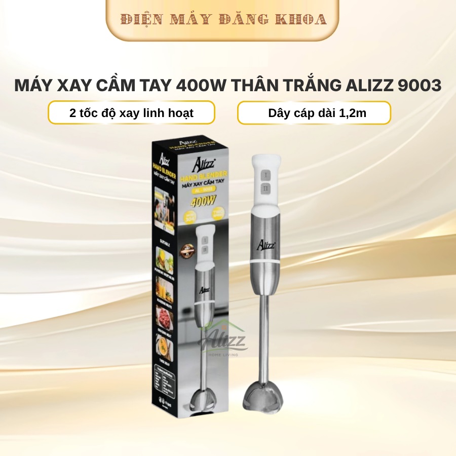 Máy Xay Sinh Tố CẦM TAY 400W ALIZZ AL-9003