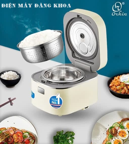 Nồi cơm điện tử Orkin Thái Lan OR-V12 dung tích 1.2L