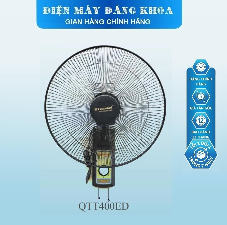 Quạt treo tường Vinawind QTT400ED