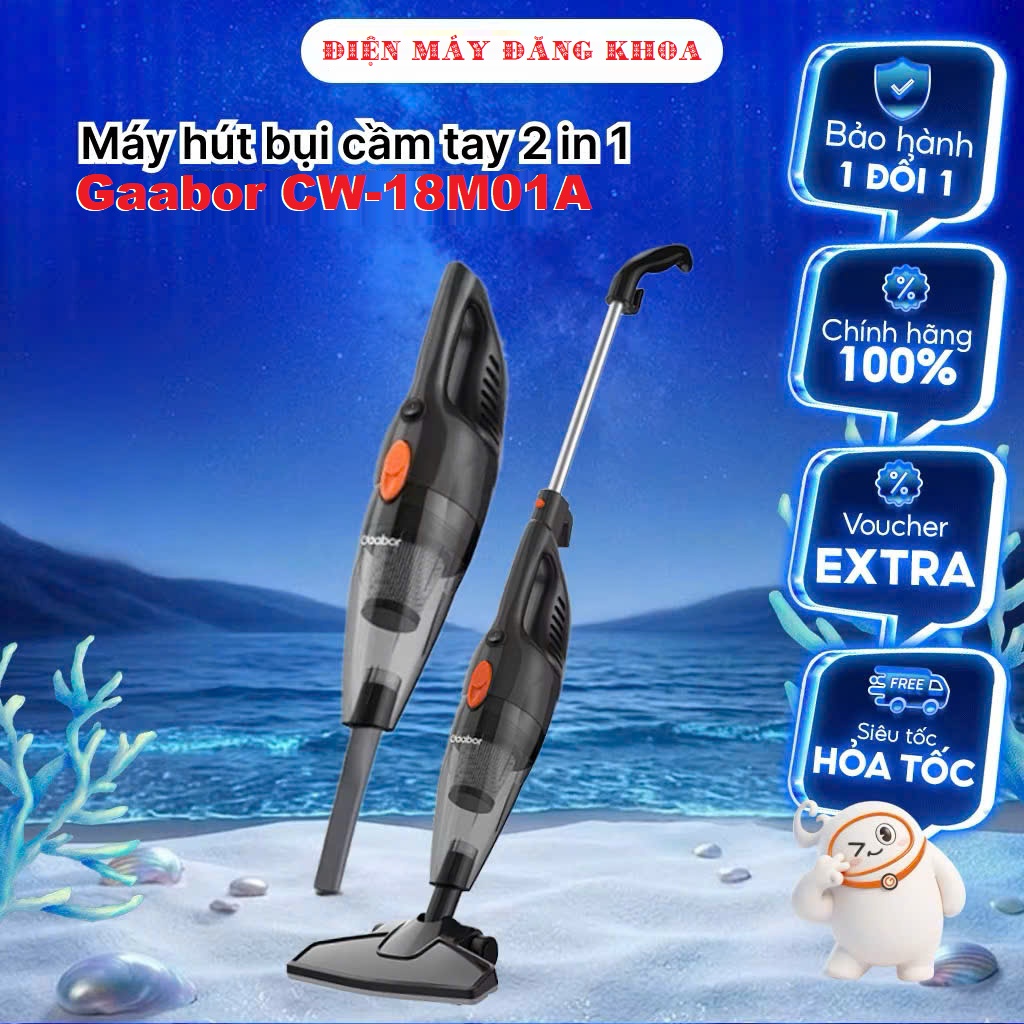 Máy hút bụi cầm tay Gaabor GVCW-M15AS