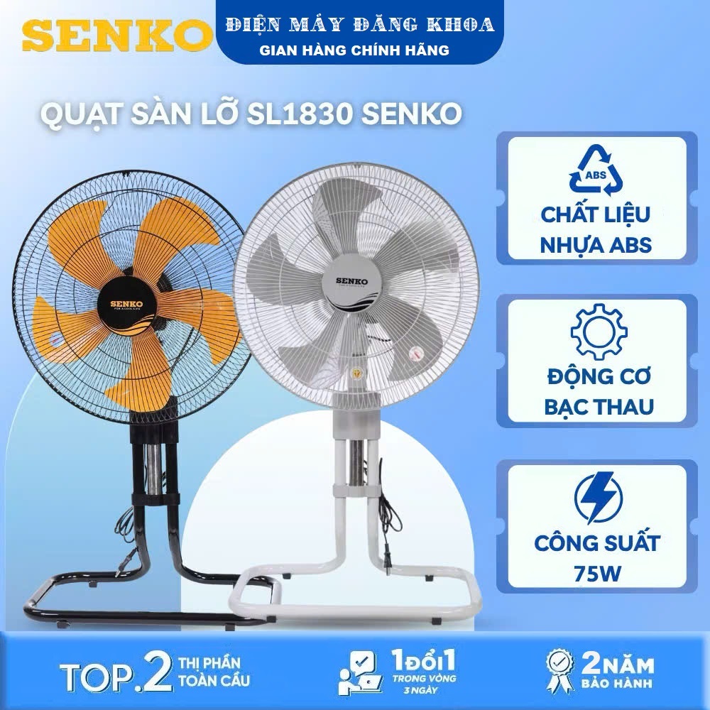 Quạt sàn lỡ Senko SL1830 - 75W