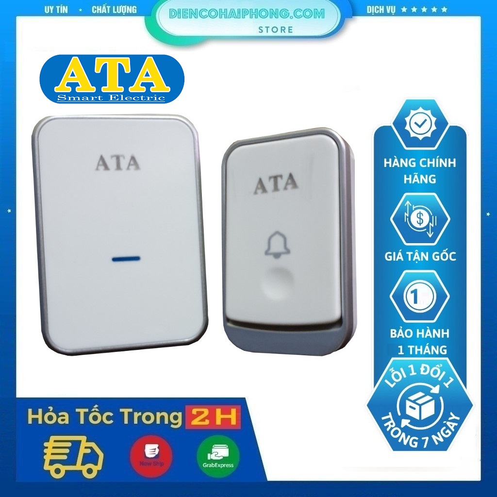 Chuông cửa không dây ATA AT-913