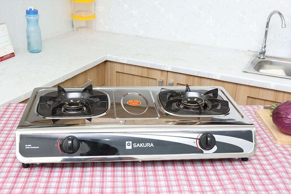 Bếp ga Sakura SA-ANFA (điếu inox)