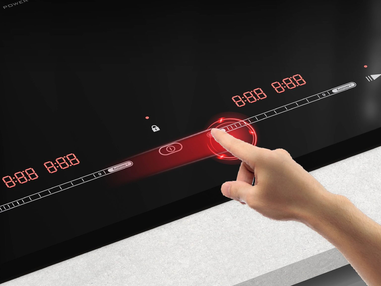 Bảng điều khiển cảm ứng trượt (Slider)