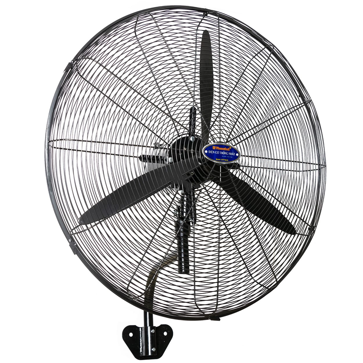 Quạt treo tường công nghiệp điện cơ thống nhất Vinawind QTT-650Đ 180W Cánh 650mm