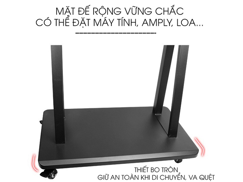Giá Treo Tivi Di Động MD1700 32 - 70 inch giá rẻ Mặt đế của Giá Treo Tivi Di Động MD1700 32 - 70 inch