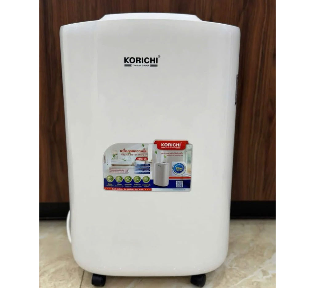 Máy hút ẩm Korichi KRC-25 25L ( ảnh thực tế)