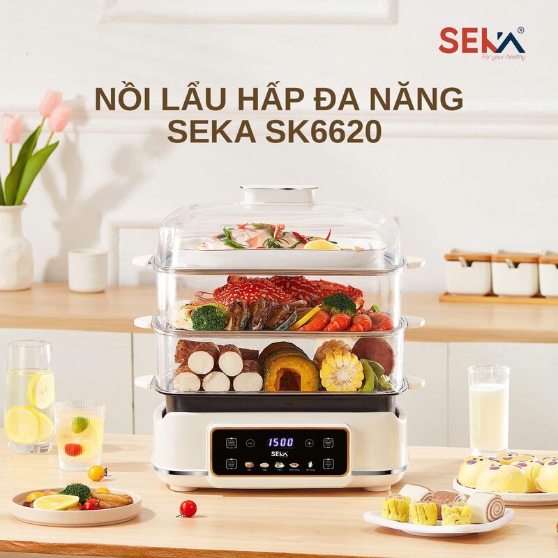 nồi hấp điện