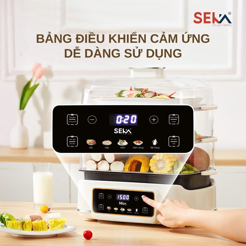 nồi hấp điện