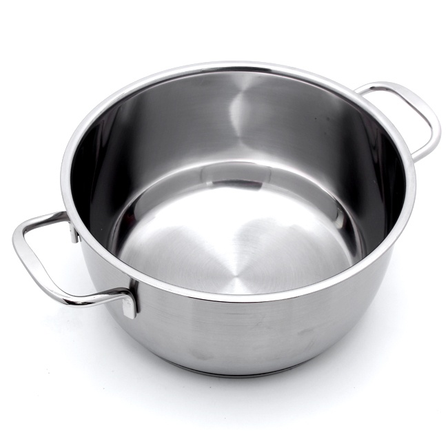 Bộ nồi xửng hấp Inox 3 đáy nắp kinh Fivestar 24cm