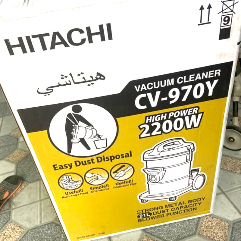 Máy hút bụi công nghiệp Hitachi CV-970Y 24CV TG xuất xứ Thái Lan